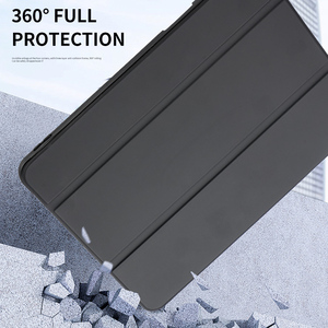 Étui pour iPad en TPU et PU, rabattable en 3 volets, protection intégrale à 360°, fonction veille/réveil, emplacement invisible pour stylet, dissipation thermique pour iPad Pro - Product Image 6