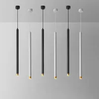 Suspension linéaire LED de forme cylindrique de qualité supérieure avec projecteur COB 5W 7W 12W assurant un éclairage de haute qualité