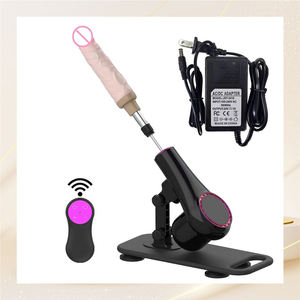 Draadloze Afstandsbediening Vrouw Seks Machine Abs & Siliconen Volwassen Vrouwelijke <span class=keywords><strong>Masturbator</strong></span> Met Stuwende Dildo Sexy Pistool-Achtig Ontwerp - Product Image 3