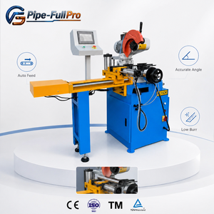 315NC Semi-automatic Metal Pipe Cutter Servo Motor Feeding Circular Cold Saw High Speed Precision Tube <b>Cutting</b> <b>Machinery</b> - Product Image 1