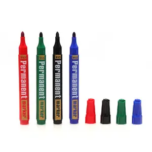 Custom LOGO Tip Refillable Permanent Marker Pen special design to open carton