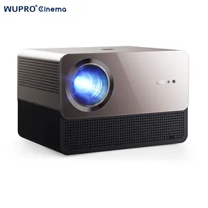 2024 New Arrival Wupro/OEM LCD Mini Portable Projector 750 ANSI Lumens WIFI-6 BT 5.0 FHD 1080P Smart Android 11.0 Projector