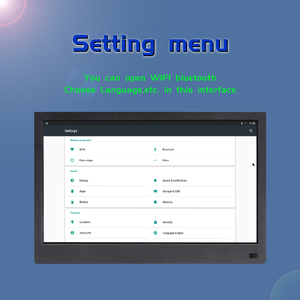 Pantalla Publicitaria HD con Sistema Android, Compatible con la Instalación de Aplicaciones, Reproducción de Video, PDF, PPT, GIF, Pantalla Digital Android de 12.5 Pulgadas con Reloj - Product Image 4
