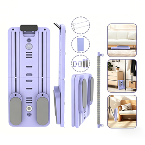 Tavola Pieghevole Portatile per Pilates con Sistema di Scorrimento per Allenamento Core a <span class=keywords><strong>Casa</strong></span> - Product Image 1