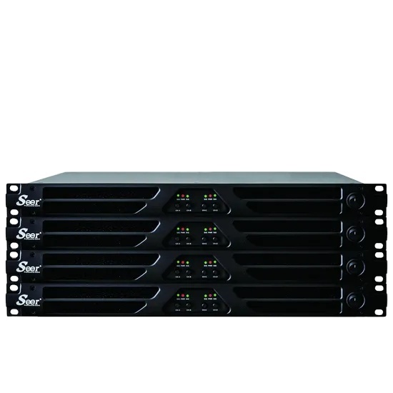 D-500 Professional 4 Channel AB Class Power Amplifier Push-Pull Transistor Amplifier for KTV Stage Audio System