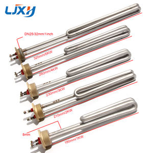 LJXH DN25 1 ''32mm Tube <span class=keywords><strong>de</strong></span> surpression électrique en acier inoxydable 201 pour chaudière <span class=keywords><strong>à</strong></span> eau avec écrou <span class=keywords><strong>de</strong></span> blocage 1KW/2KW/3KW/4KW/6KW - Product Image 4