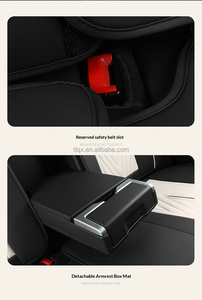 Coprisedili Auto in Pelle con Airbag, Universali per Veicoli a 5 Posti, Adatti per <span class=keywords><strong>Opel</strong></span> Astra <span class=keywords><strong>Corsa</strong></span> Mokka Grandland per Migliorare il Comfort nei Lunghi Viaggi - Product Image 4