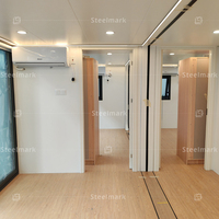 Steelmark 20 pieds 40 pieds extérieur moderne populaire préfabriqué maison de travail mobile cabine Apple Pod de bureau