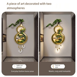 Arte Mural Decorativo LED 3D Moderno Personalizado al por Mayor, Decoración Abstracta para Colgar en la Pared del Hogar - Product Image 6