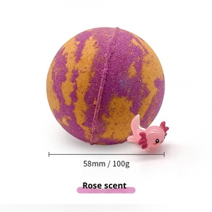 ลูกบอลอาบน้ำข้ามพรมแดน ของเล่นลูกบอลเกลืออาบน้ำ ของเล่นขนาดเล็ก โมเดลทำมือ เกลือทะเล ฟองสบู่อาบน้ำ ตัวอย่างสำหรับเด็ก ขายส่ง - Product Image 6