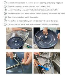 เครื่องตัดชามหั่นผักเนื้ออาหารเครื่องตัดชามเนื้อ<span class=keywords><strong>หมู</strong></span>ผักเครื่องตัดสำหรับหัวหอมขิงพริกเขียว - Product Image 5