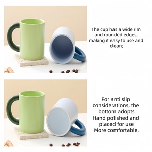 Tazas de Café de Cerámica de Alta Calidad CZFIT, Sencillas pero Estéticamente Agradables, Se Pueden Personalizar para Diferentes Tipos de Tazas de Cerámica - Product Image 6