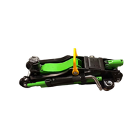 Kit de cric hydraulique ultra-rapide pour voiture, cric à profil bas 2T avec douilles