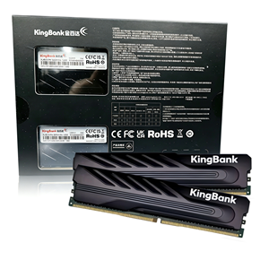 แรม KingBank <span class=keywords><strong>DDR4</strong></span> <span class=keywords><strong>2x8GB</strong></span> <span class=keywords><strong>3200MHz</strong></span> สำหรับเดสก์ท็อป REG ECC แบบ Dual Channel ความเร็วสูง เพิ่มประสิทธิภาพการทำงาน มีสินค้าในสต็อก - Product Image 1