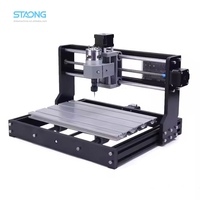 Machine de gravure CNC 3018 Pro avec contrôle GRBL, kit de 10 fraises et routeur CNC 3 axes pour PCB et bois