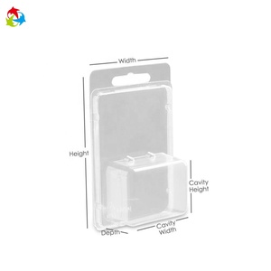 De almacenamiento de plástico transparente cajas de almeja con suspensión - Product Image 2