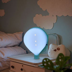OEM W043 simpatico cartone animato palloncino LED SMD Mini lampada interruttore con noi EU Plug in parete con 0.6W e 110V o 220V per camera da letto - Product Image 1