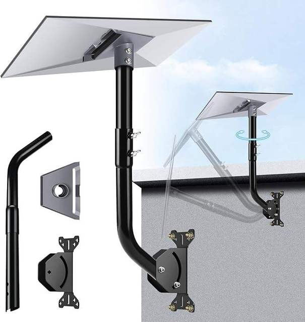 Starlink Gen 3 Mount - 360 Adjustable Wall & Roof Mount Kit for V3 Starlink Dish