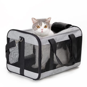 Yumuşak taraflı kedi çantası hafif hayvan taşıyıcı taşınabilir yavru seyahat evcil hayvan sırt çantası katlanabilir köpek taşıyıcı - Product Image 1