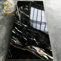 Paneles de Pared Modernos de PVC Impermeables y Ecológicos, Fáciles de Instalar, Diseño de Mármol UV, Paneles Decorativos para Interiores de Baños