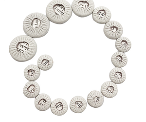 Lot mixte d'usine en gros de coussinets en cuir pour clarinette, coussinets d'étanchéité en peau de mouton pour trous de tonalité, pour la vente en gros d'instruments - Product Image 4