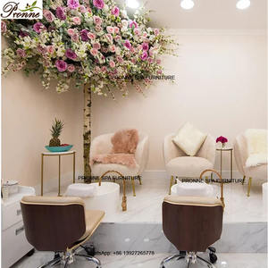 Stilvolle beliebte Nägel Schönheits salon einfache billige Baby rosa Lexor Pediküre Stuhl mit Wassers pray - Product Image 6