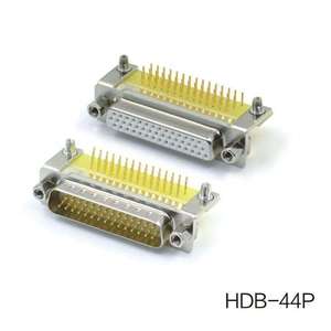 ขั้วต่อ D-SUB 44 พิน แบบความหนาแน่นสูง ชนิดตัวผู้ DB 44 พิน แบบตัวผู้ DIP ชนิด R/A ขั้วต่อทองเหลือง HDR 44 พิน สำหรับ PCB - Product Image 3