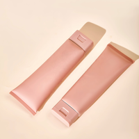 Tubo Cosmetico Vuoto di Lusso, Confezione in Plastica Quadrata con Tappo Flip-Top Unico per Crema Solare, Crema Mani, Prodotti Skincare