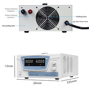 Wanptek 60V/30A 1800 Wát có thể điều chỉnh phòng thí nghiệm cung cấp điện cho mạ điện pin lão hóa công nghệ nghiên cứu và phát triển - Product Image 4