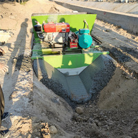 Machine de formage de fossé en béton Machine de tranchée de canalisation de drainage de revêtement