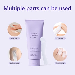 Crème dépilatoire naturelle pour le <span class=keywords><strong>visage</strong></span> et le corps, vente chaude, pour tout le corps, aisselles, bras, jambes, 100g - Product Image 3