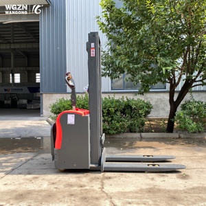 Apilador Motorizado de Alta Eficiencia, 2 Toneladas de Carga, Elevación Máxima de 4.5m, Freno Electromagnético, Equipo para Centro Logístico, en Tendencia - Product Image 3