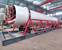 Séchoir rotatif à sciure de bois à séchage indirect 3-5tons pour sécher la sciure de bois