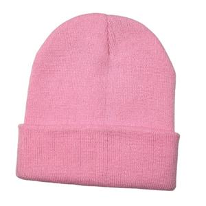 Bonnet tricoté en acrylique pour femmes et hommes, couvre-chef à la mode bon marché, doux et chaud, unisexe, pour l'hiver - Product Image 6