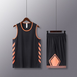 Jersey Transfer panas tanpa lengan Logo kustom murah setelan latihan Blank Mesh basket seragam musim panas sejuk cepat kering - Product Image 3
