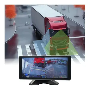 10.36 Inch Hd Auto Monitor Ece R46 Klasse V Vi Blinde Hoek Cover View Backup Camera Voor Vrachtwagen