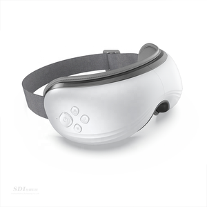 Masajeador de ojos para aliviar la migraña, ayuda a dormir, relajarse con dispositivo inalámbrico de música para el cuidado de los ojos - Product Image 1