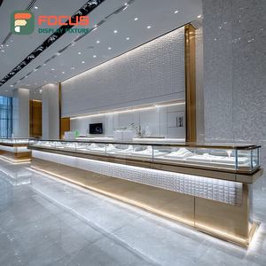 Vitrina de Exhibición para Joyería, Panel de Vidrio Templado para Interiores de Tiendas, Mueble de Exhibición para Espacios de Boutique - Product Image 3