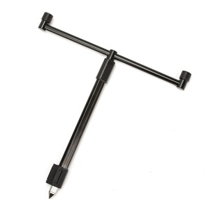 Pesca de carpa de alta calidad, aluminio, <span class=keywords><strong>2</strong></span> secciones, 25cm, 30cm, caña de pescar duradera, soporte para pesca al aire libre, palo de banco - Product Image 5