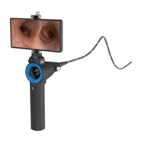 Endoscope vétérinaire portable réutilisable pour chats et chiens, 100 cm, compatible Android