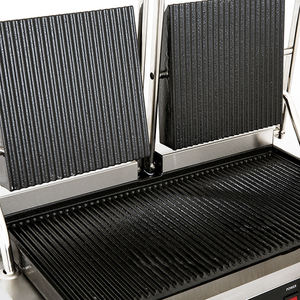 Machine à griller panini électrique commerciale multifonction en acier inoxydable pour hamburger - Product Image 3