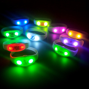 Pulsera LED con Control Remoto de 15 Colores, Personalizable con Logotipo, Barata al por Mayor de RICHSHINING, para Publicidad de Marca <span class=keywords><strong>y</strong></span> Actividades de Año Nuevo - Product Image 4