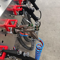 Chine OEM Usine Argent Miroir Chrome Peinture Machine Hydro Chrome Pulvérisation Machine