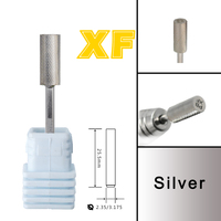Brocas profesionales de carburo de tungsteno de acero inoxidable de barril pequeño 5.35 para taladro de uñas, accesorios de fresado al por mayor