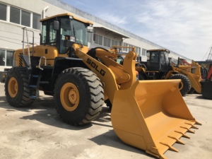 Chargeur sur pneus SDLG d'occasion de marque chinoise bon marché LG956L en 2023 bonne performance 936L 956F en stock Shanghai à vendre - Product Image 2