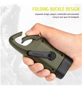 Mini torche LED étanche d'urgence manivelle <span class=keywords><strong>Dynamo</strong></span> <span class=keywords><strong>lampe</strong></span> de poche solaire pour Camping en plein air randonnée IP65 <span class=keywords><strong>lampe</strong></span> Rechargeable - Product Image 6