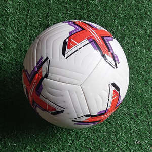 Ballons de football de haute qualité BinYao BY-98 à connexion croisée, taille 5, matériau PU, cousus à la machine, intérieur/extérieur, poids 400-450g - Product Image 4