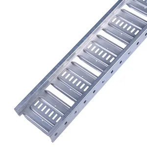 Galvanized steel cable tray and Perforated cable tray supporting system