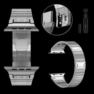 304 Stainless Steel CHARM Watch Strap with Pin Buckle for // <b>Smart</b> Watches - Product Image 2