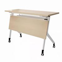 Table de formation pliable de haute qualité, bureau d'ordinateur confortable et durable, table de formation pour le personnel
